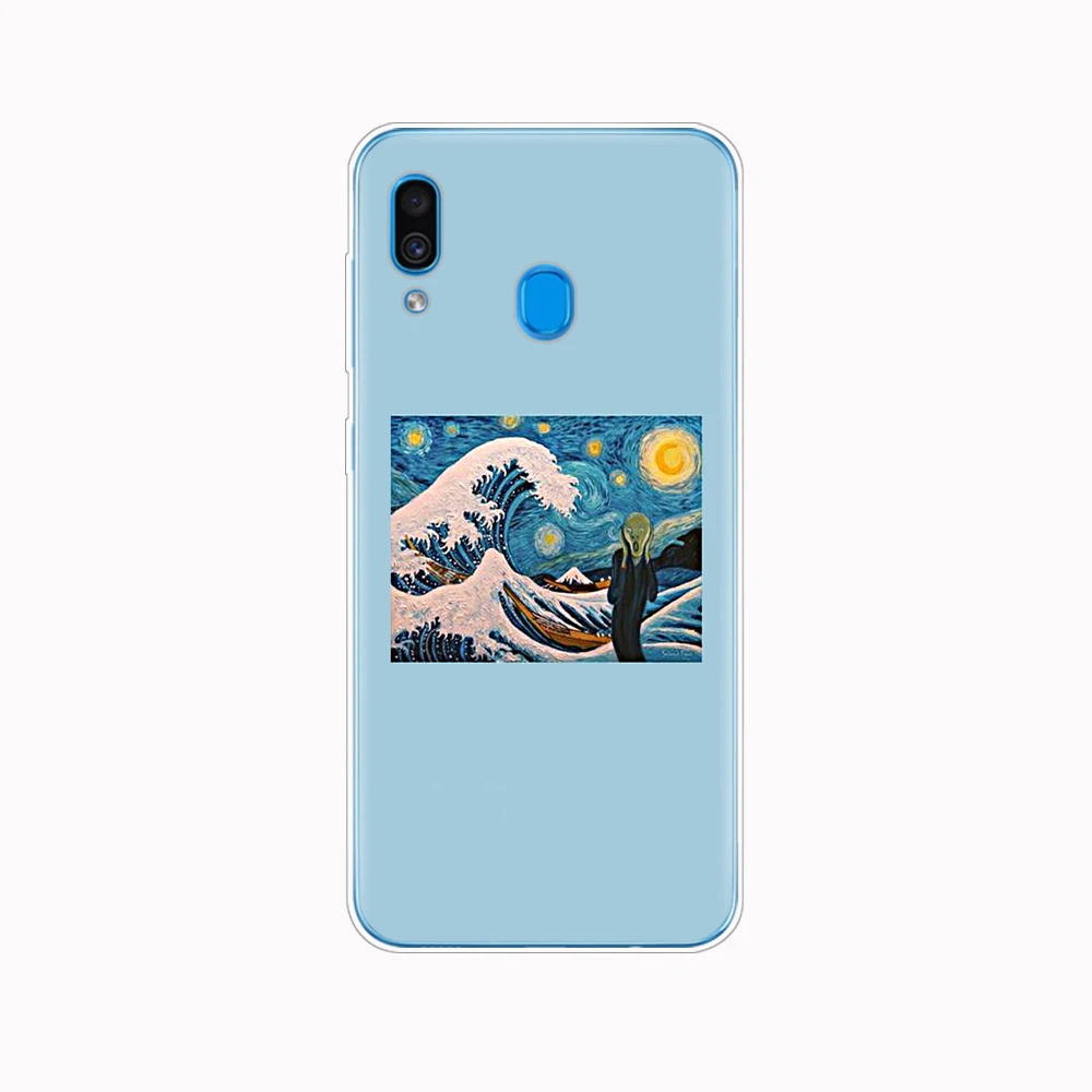 52295 Чехол для samsung A50 чехол для samsung Galaxy A50 A60 A10 A30 A40 A70 50 A9 A7 coque Модный мягкий дизайнерский арт - Цвет: 52295