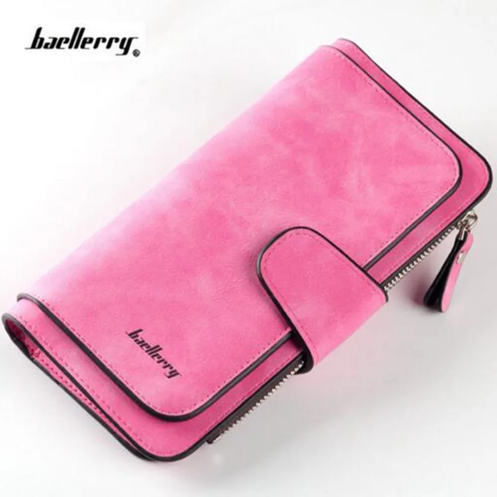 Модный длинный кожаный кошелек женские бумажники портфели Vallet Cuzdan Дамский