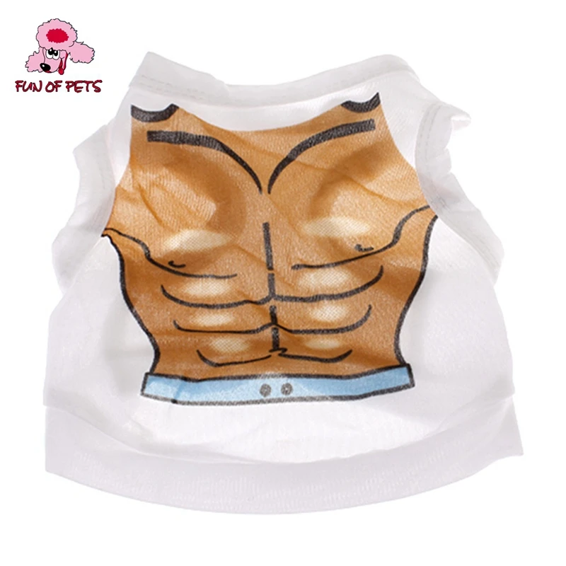 2017 полиэстер пикантное мышечное сексуальное бикини жилет для собак одежда