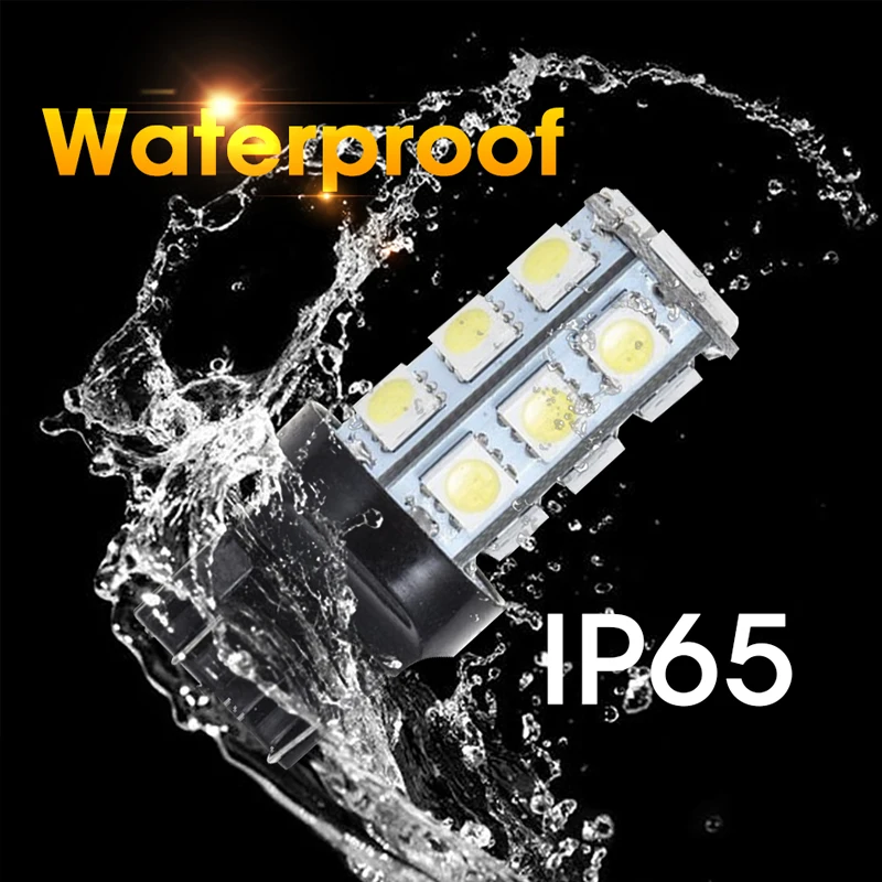Hlxg 2 шт. Led T20 W21W 7440 автомобильный светильник лампы заднего хода ing 12V 6000K сигнальная