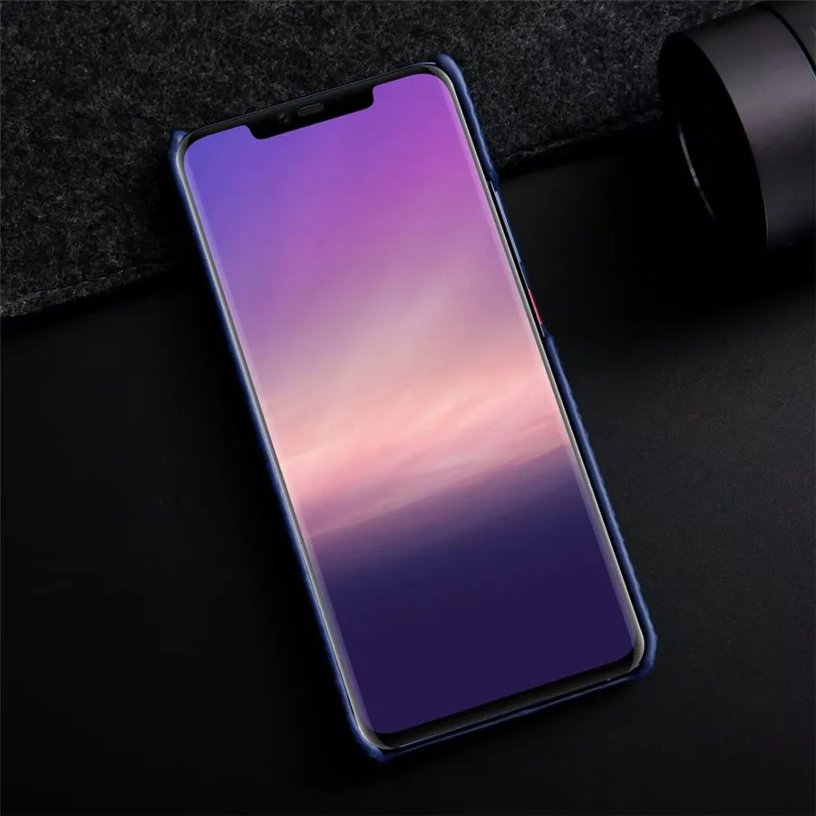 Чехол для Mate 20 Pro Жесткий Huawei X роскошные кожаные чехлы с крокодиловой головой Mate20