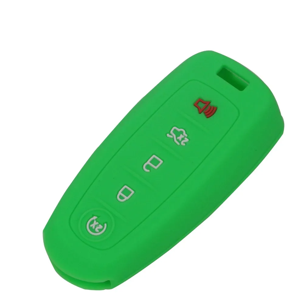 5 кнопки силиконовый чехол для ключей от машины сумка Ford Escape Explorer край Flex Focus Taurus