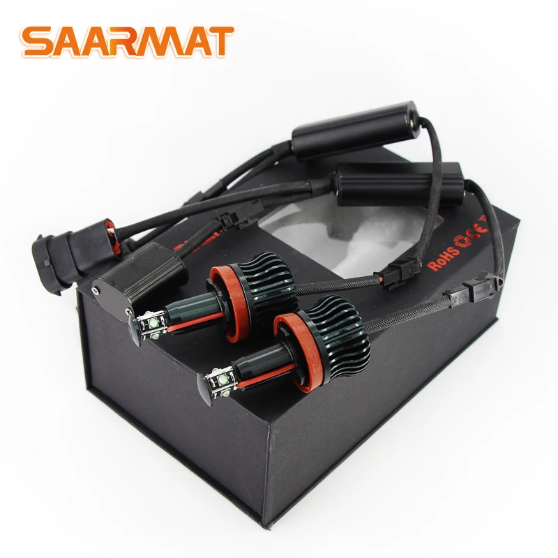 Светодиодные лампы Canbus Angel Eyes H8 для BMW E60 E61 E63 E64 E70 X5 E71 X6 E82 E87 E89 Z4 E90 E91 E92 2 шт. |