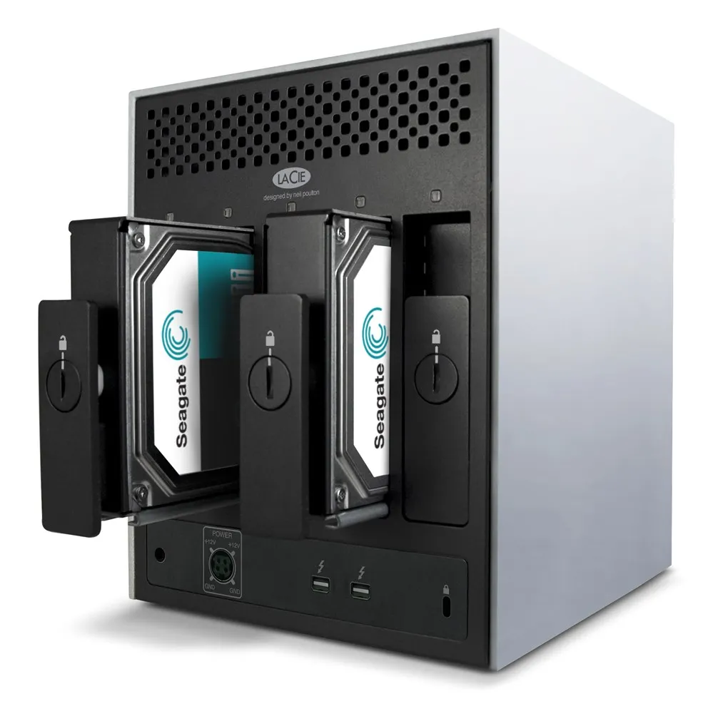 LaCie 5big Dock Thunderbolt 2 HDD 30 ТБ 0 1 5 6 JBOD 20 Гб/с 7200 об/мин внешний | Компьютеры и офис