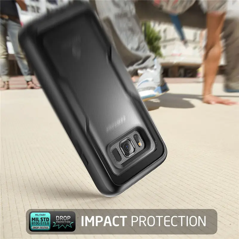 Для Galaxy S8Active Чехол i-Blason Magma сверхмощный ударопрочный бампер Чехол со встроенной защитной пленкой, не подходит для S8/S8