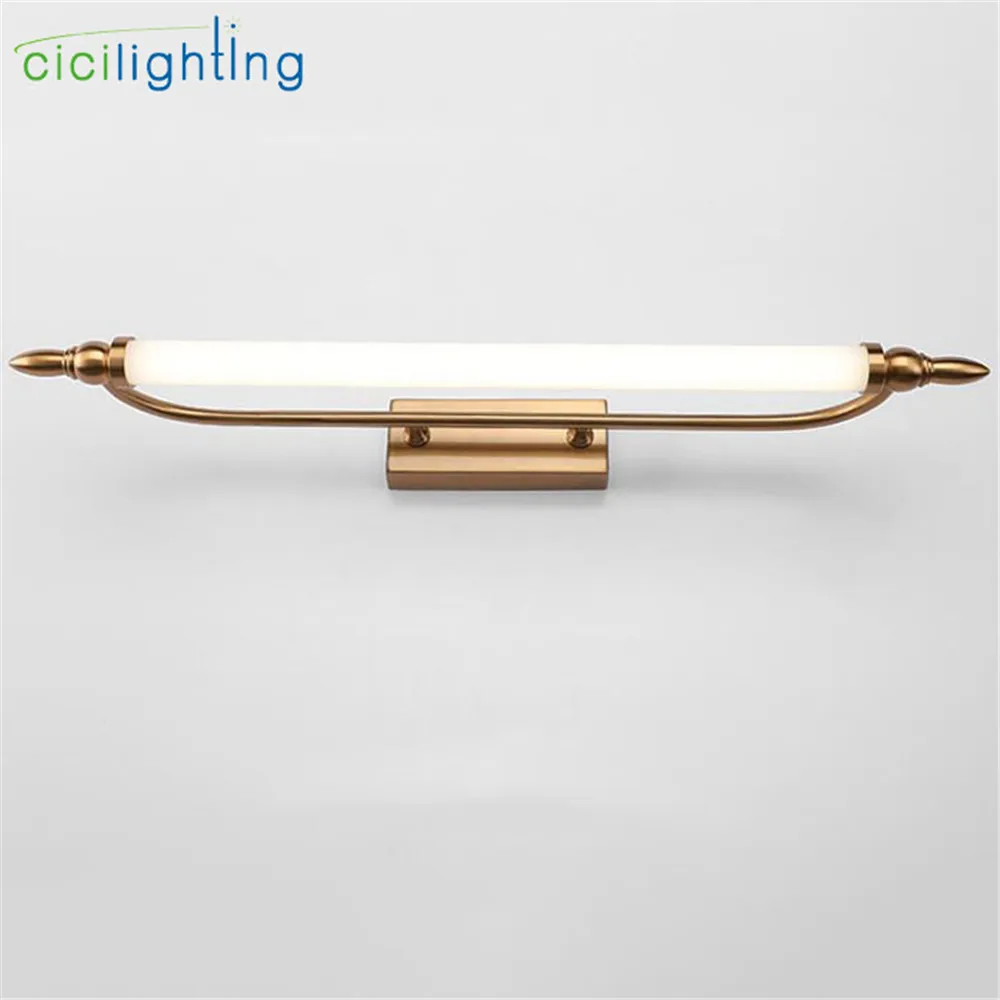 L55cm L65cm L75cm светодиодный зеркальный светильник Водонепроницаемый современные