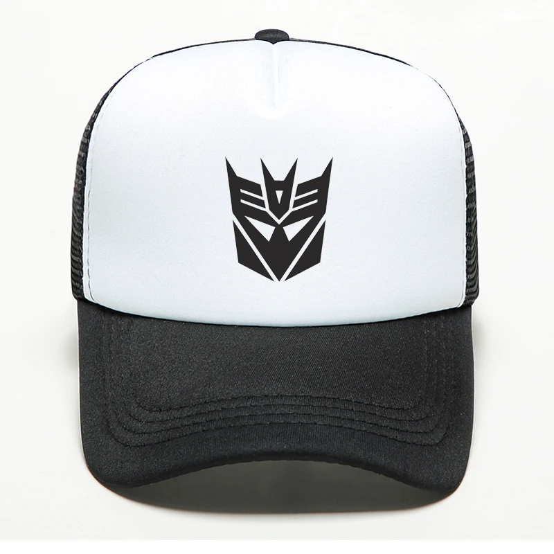 Новинка бейсболка с принтом трансформеров Autobots Decepticons Робот Оптимус Прайм Кепка