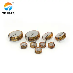 2 шт., горизонтальный супер конденсатор фарах 5,5 В 4F H, двухслойный конденсатор с низким ESR и быстрой зарядкой