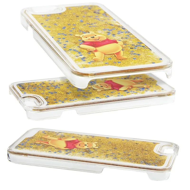 Для iphone 7 чехол новый красивый милый Микки и Минни сверкающие блестящие жидкие