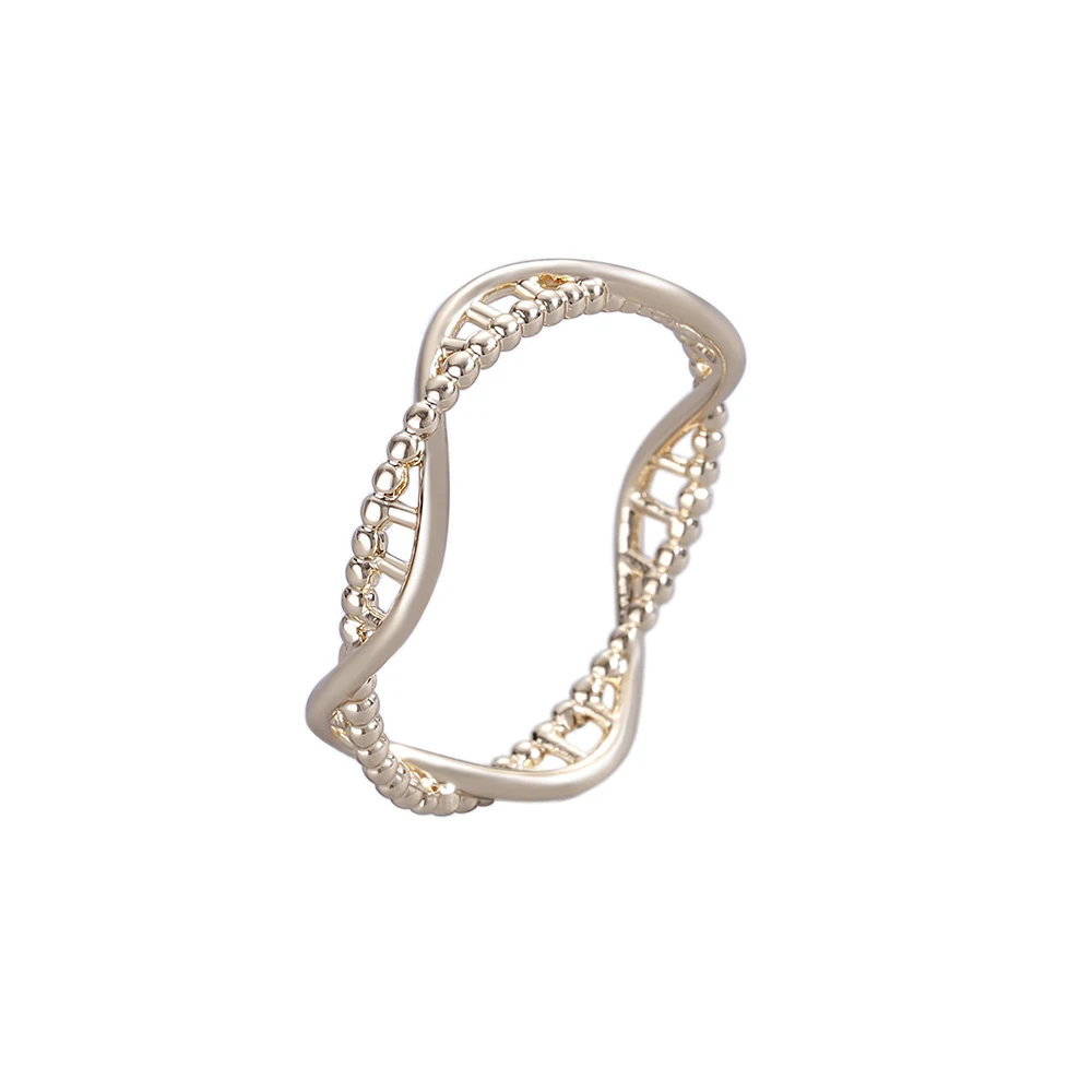 Женское кольцо с волнистым крестом Cxwind модное геометрическое обручальное на