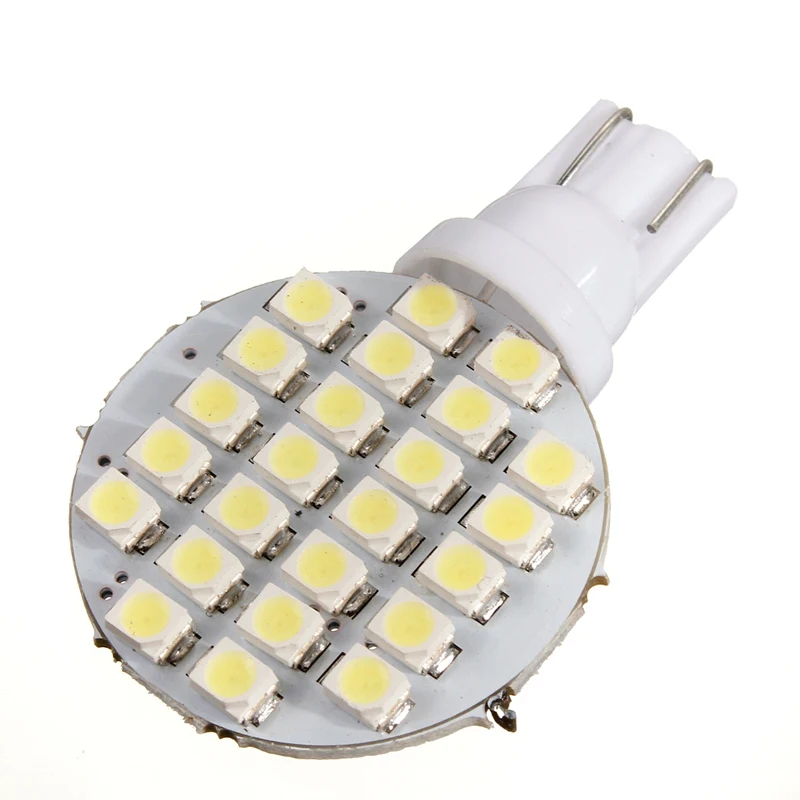 Лучшая цена Белая светодиодная панель 168 194 501 W5W 24 SMD 1210 автомобильная боковая