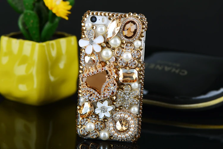 Роскошный золотой чехол Золушка карета Bling Чехлы с кристаллами для samsung Galaxy S10e S9 S8 S10 Plus S7 S6 edge Note 10 Plus 9 8 5 5G