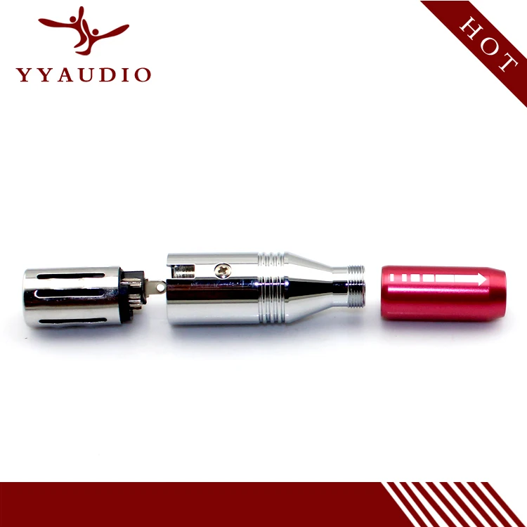Оптовая продажа онлайн посеребренные соединители для кабеля YYAUDIO HIFI Club XLR jack XLR|plugs