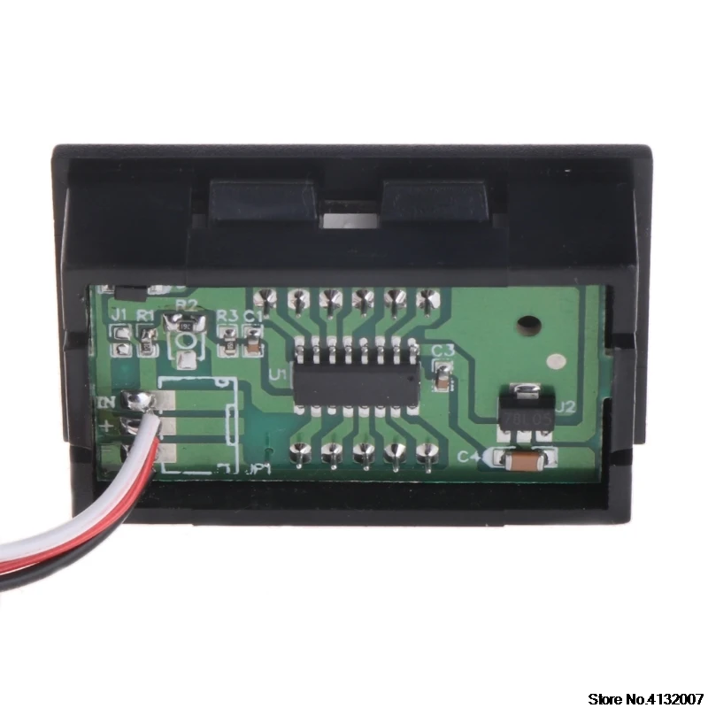 Мини вольтметр тестер высокое качество цифровой напряжения аккумулятор