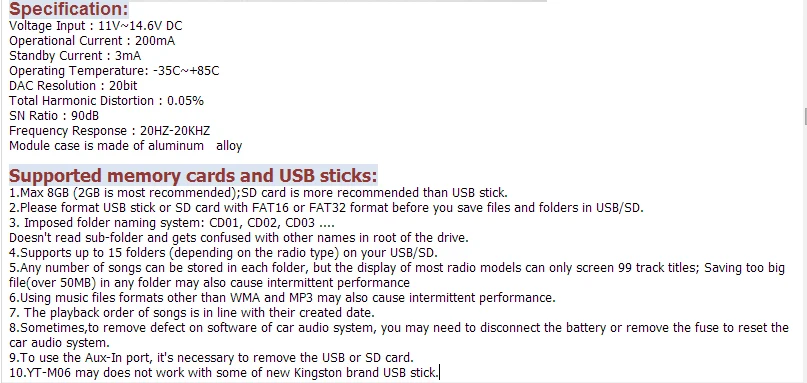 Yatour для Opel Astra H Astra J corsa zafira vectra автомобильный MP3-плеер USB адаптер SD AUX bluetooth интерфейс аудио радио Yt-m06