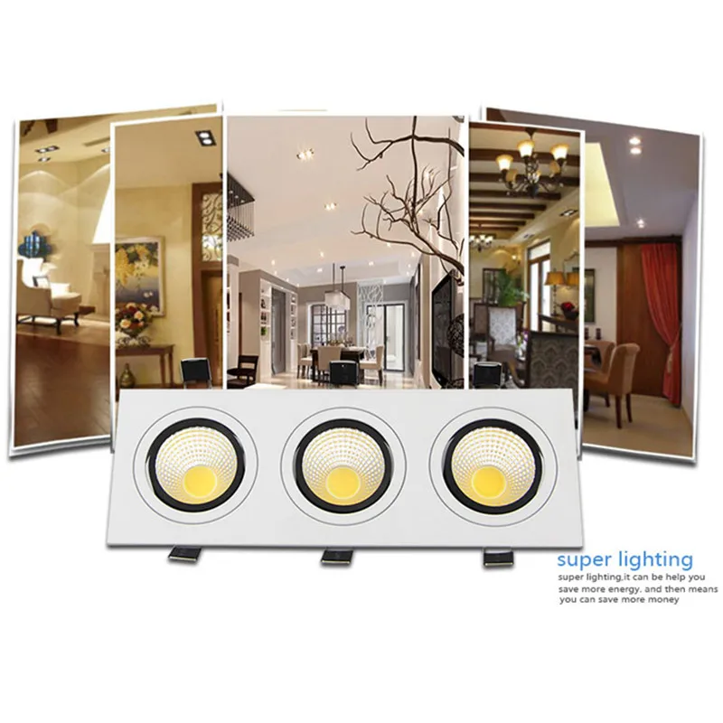 Высокая Яркость Затемнения УДАРА светодиодные светильники лампы 15 Вт 21 30 36