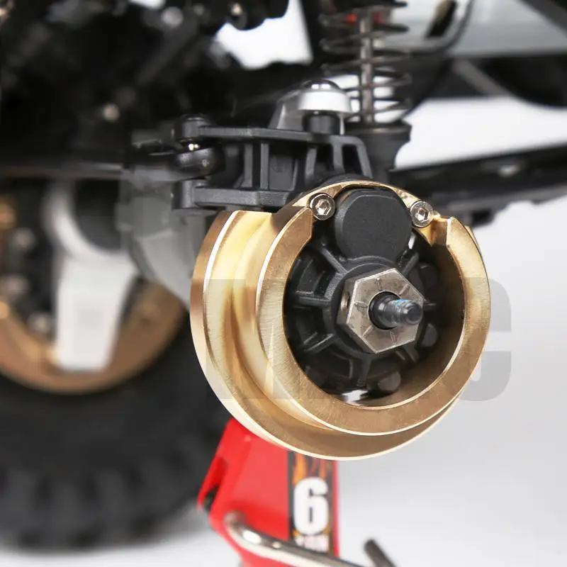 MJRC 2 шт. 1:10 RC симулятор скалолазания Traxxas TRX 4 TRX4 G500 82046 латунный весовой баланс