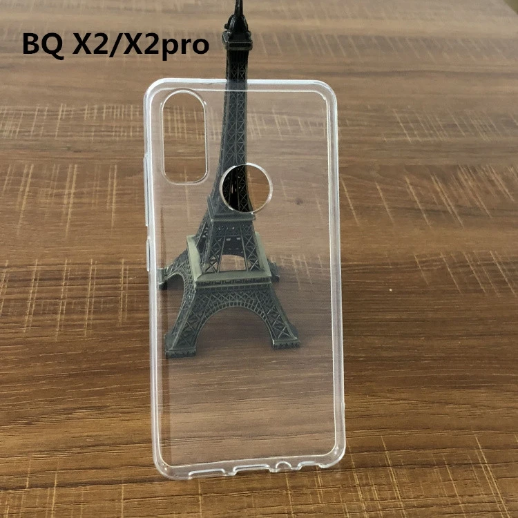 Fundas BQ Aquaris X2 Pro Чехол с полным покрытием ТПУ защитный прозрачный силиконовый