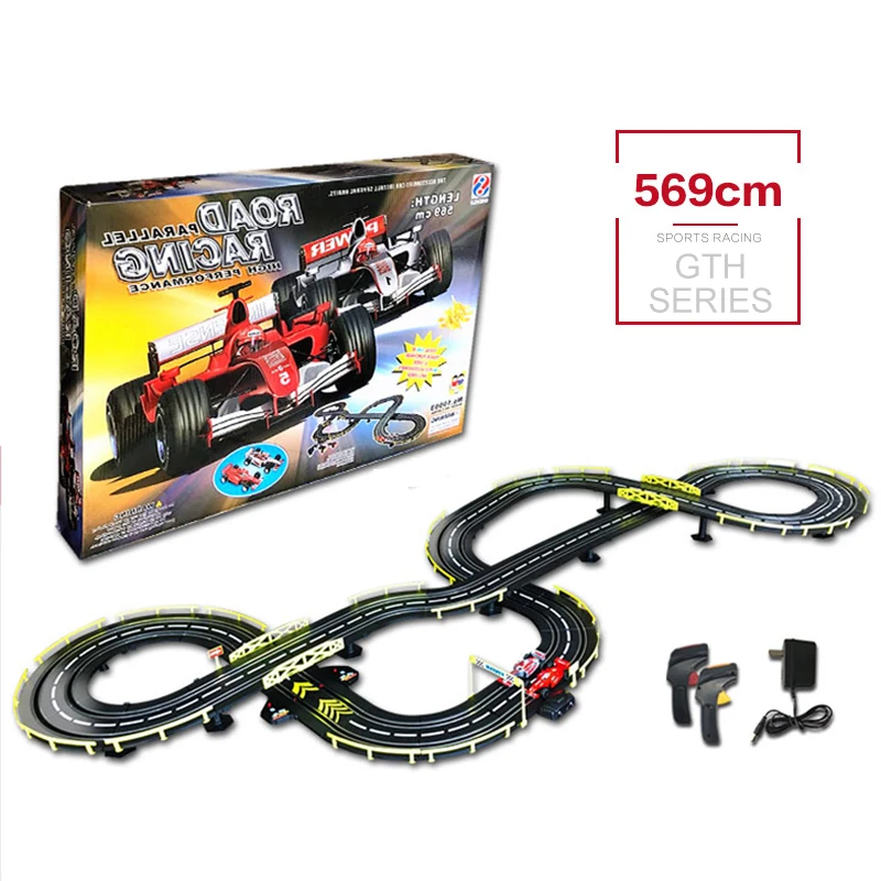 GTH 569 RC автомобиль трек игрушки двойной человек игра игрушка высокая скорость