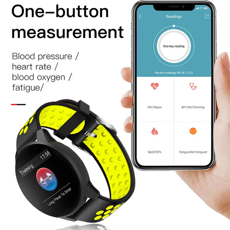 Новый умный браслет для женщин и мужчин фитнес трекер IP67 Водонепроницаемый Смарт