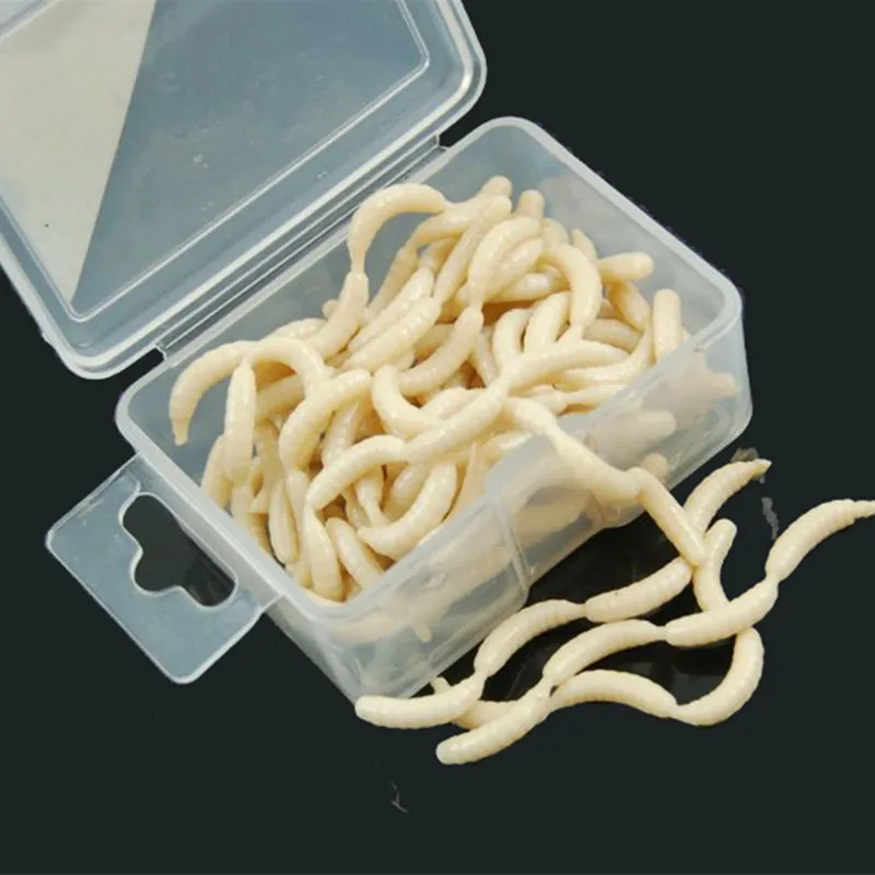 20 г/кор. мягкие приманки рыбный запах Earthworm крови Worms личинки море червь