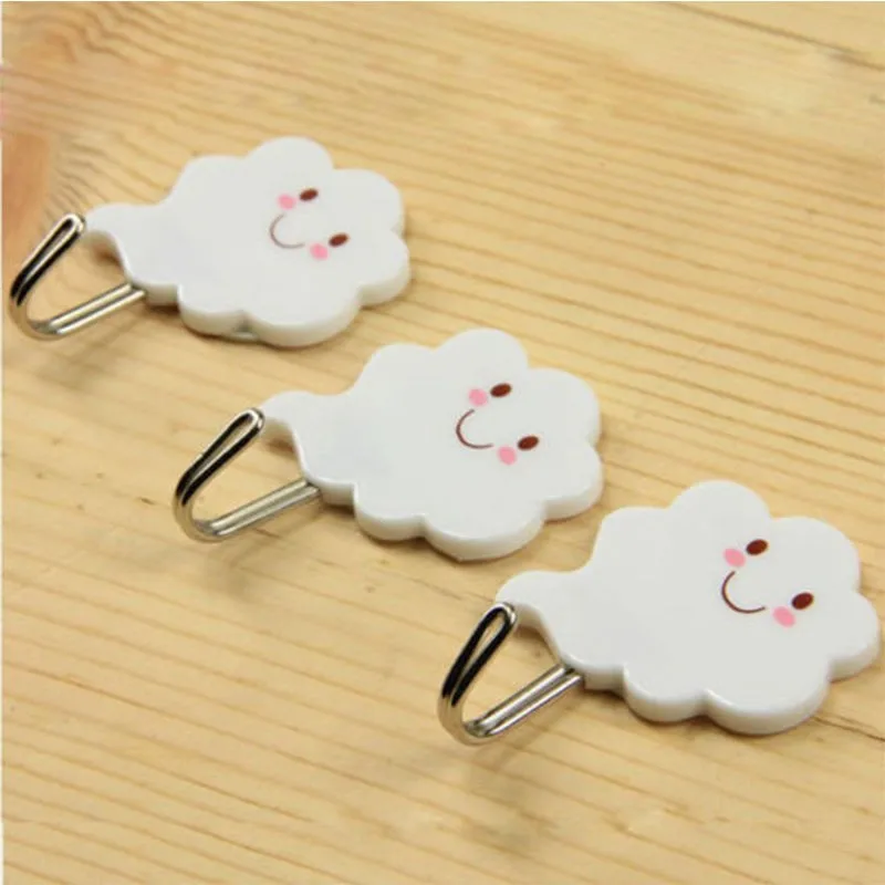 3 шт. Ванная комната Полотенца ключи одежды сумки Шапки держатели облако Форма