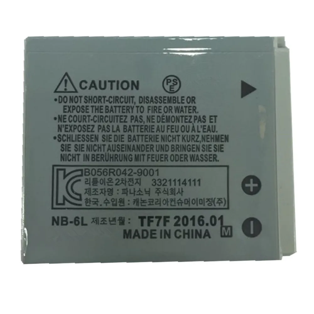 NB-6L NB6L литиевые батареи пакет NB-6L цифровых фотокамер для Canon IXUS310 SX240 SX 275 280 510 500 HS 200 105 300 S90 S95