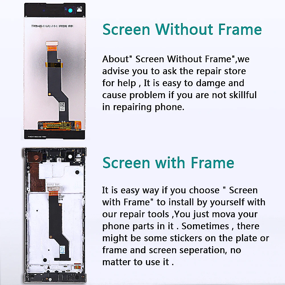 For Sony Xperia Z1 Screen LCD Display L39 L39H C6902 C6903 Touch Digitizer with Frame Assembly No Dead Pixel | Мобильные телефоны и