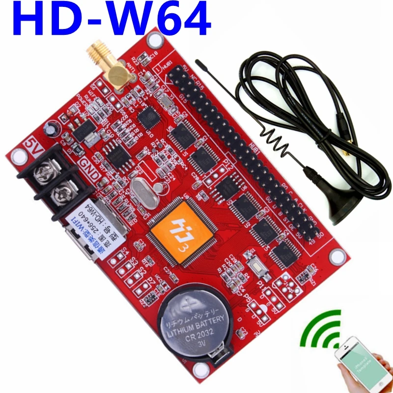 Светодиодный драйвер USB и Wi Fi беспроводная карта управления 1024*256 пикселей