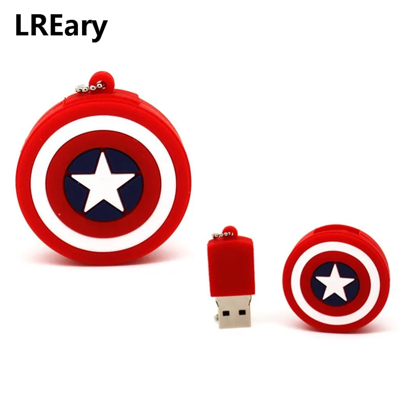 Хит продаж супергерой значок/логотип 32 ГБ Бэтмен флешка Супермен Mark USB флеш