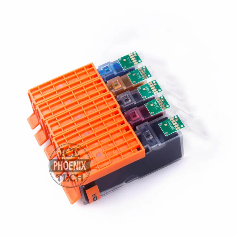 Чернильный картридж для принтера Canon MG5750 MG5751 MG5752 MG5753 MG 5750 5751 5752 5753 PIxma 5 цветов