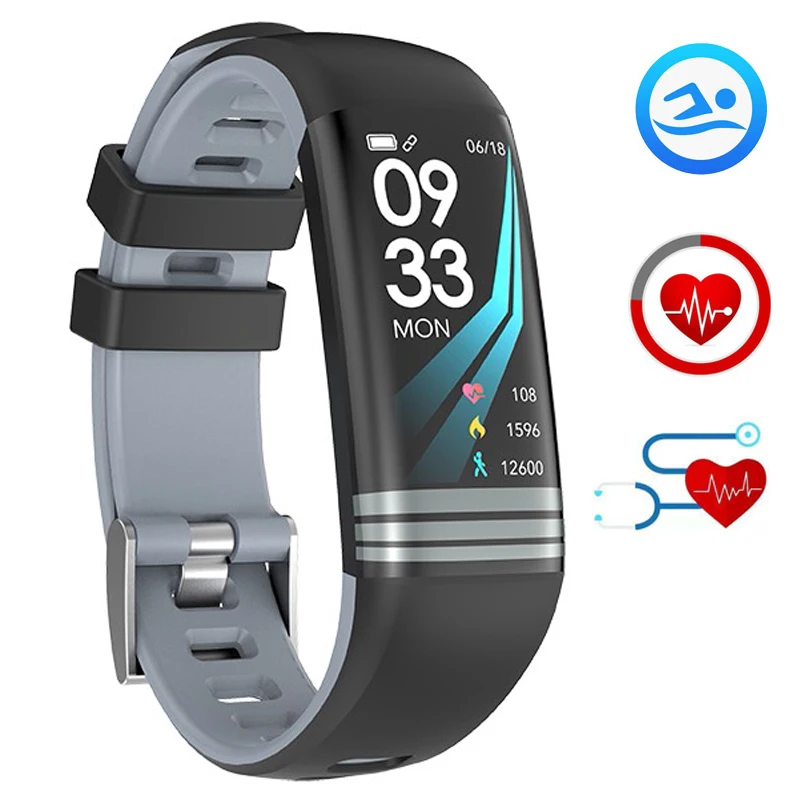 Фитнес Браслет Смарт Шагомер умный Heart Rate Monitor IP67 Водонепроницаемый активности