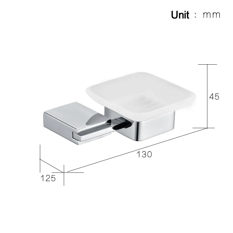 Зеркало полированное SUS304 нержавеющая сталь настенный держатель для мыльницы
