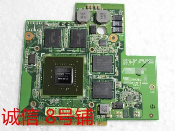 Видеокарта для G60JX PN внутренней катушкой 60 NYLVG1000 C11 GTS360M GTX 360M N11E GS1 A3 DDR5 1 ГБ MXM VGA