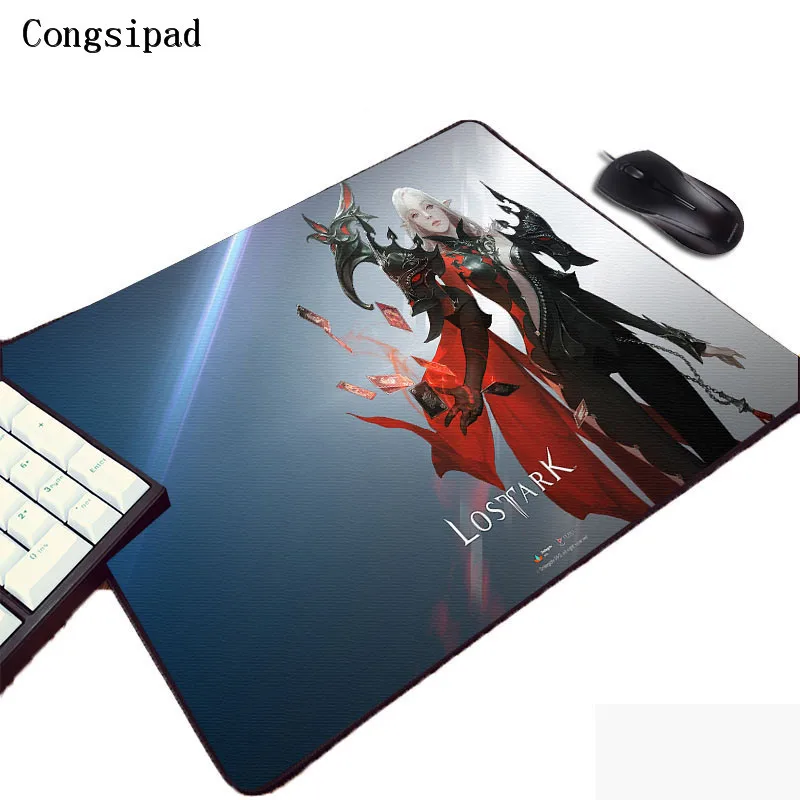 Congsipad Lost Ark HD обои Художественная печать крутая видео игра геймер резиновый коврик для мыши маленький размер ПК Компьютерная клавиатура ноутбук планшет