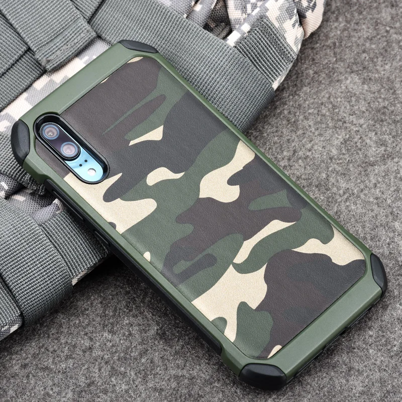 ITEUU P20/P20PRO армейский камуфляжный чехол для huawei P20/P20 PRO Air Bag TPU + PC противоударный