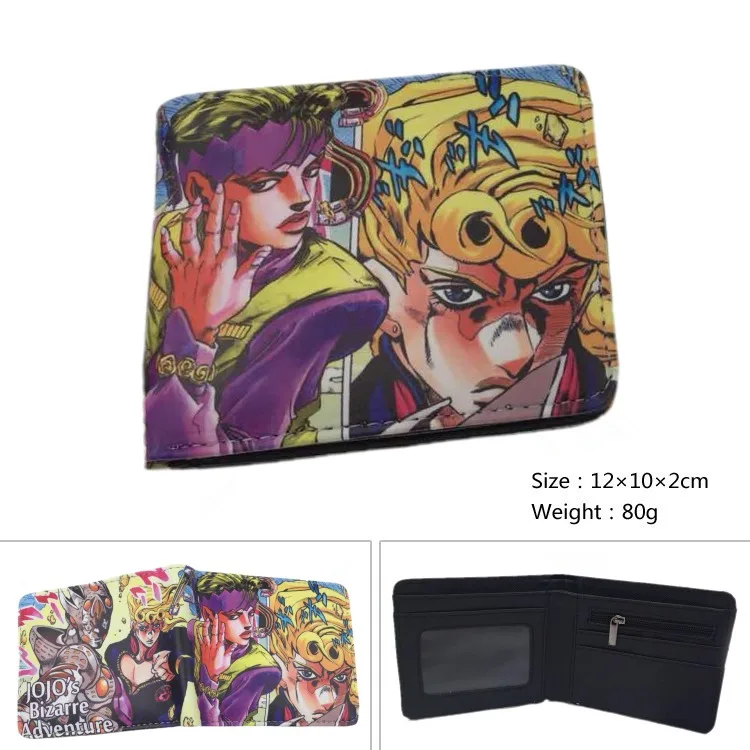 Кошелек JOJO с мультипликационным невероятным приключением женские бумажники и