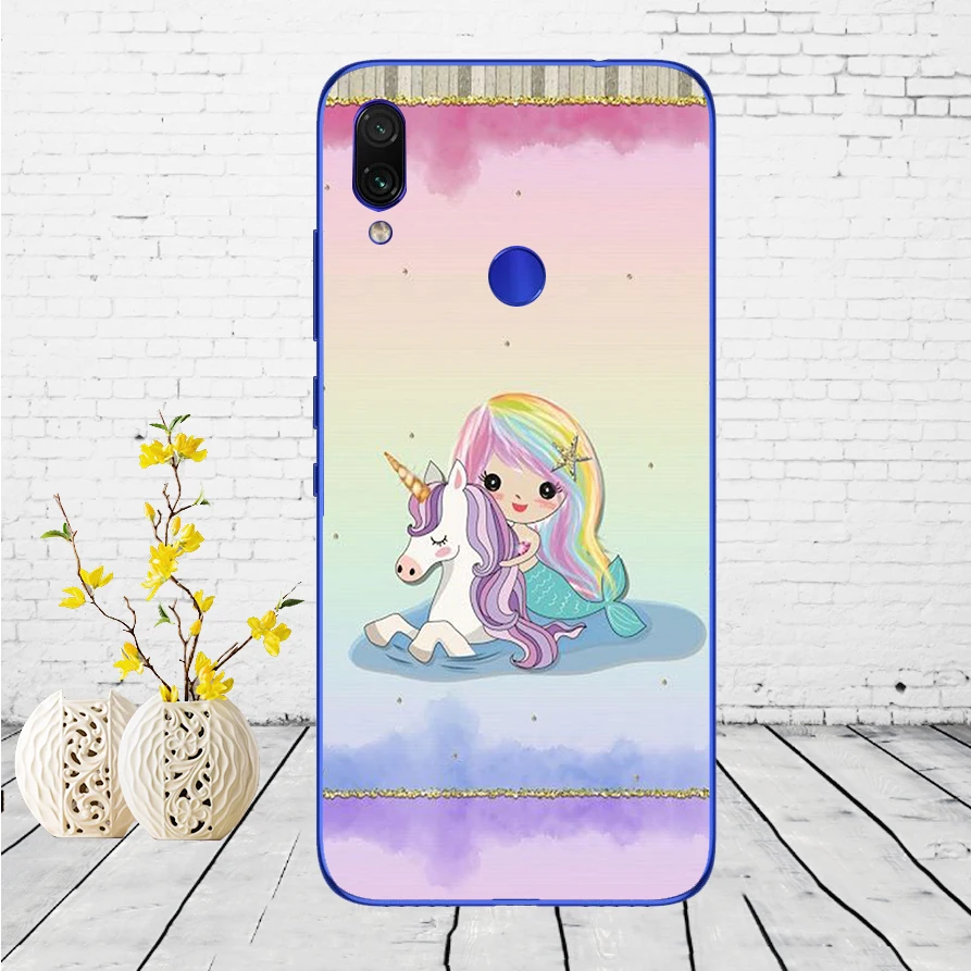 26 02SX чехол для Xiaomi Redmi Note 7, силиконовый чехол для Xiaomi Redmi Note 7, задняя крышка, чехол для Redmi Note 7, чехол для телефона - Цвет: 26