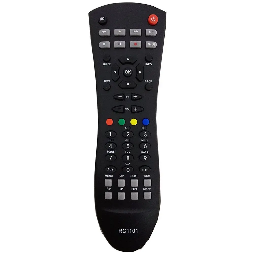 Новый RC1101 пульт дистанционного управления подходит для Hitachi Freeview PVR Box HDR505 HDR255 HDR163
