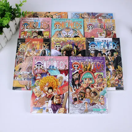 10 книг одна штука Vol.71 72 73 74 75 76 77 78 79 80 японский графический новый манга комикс