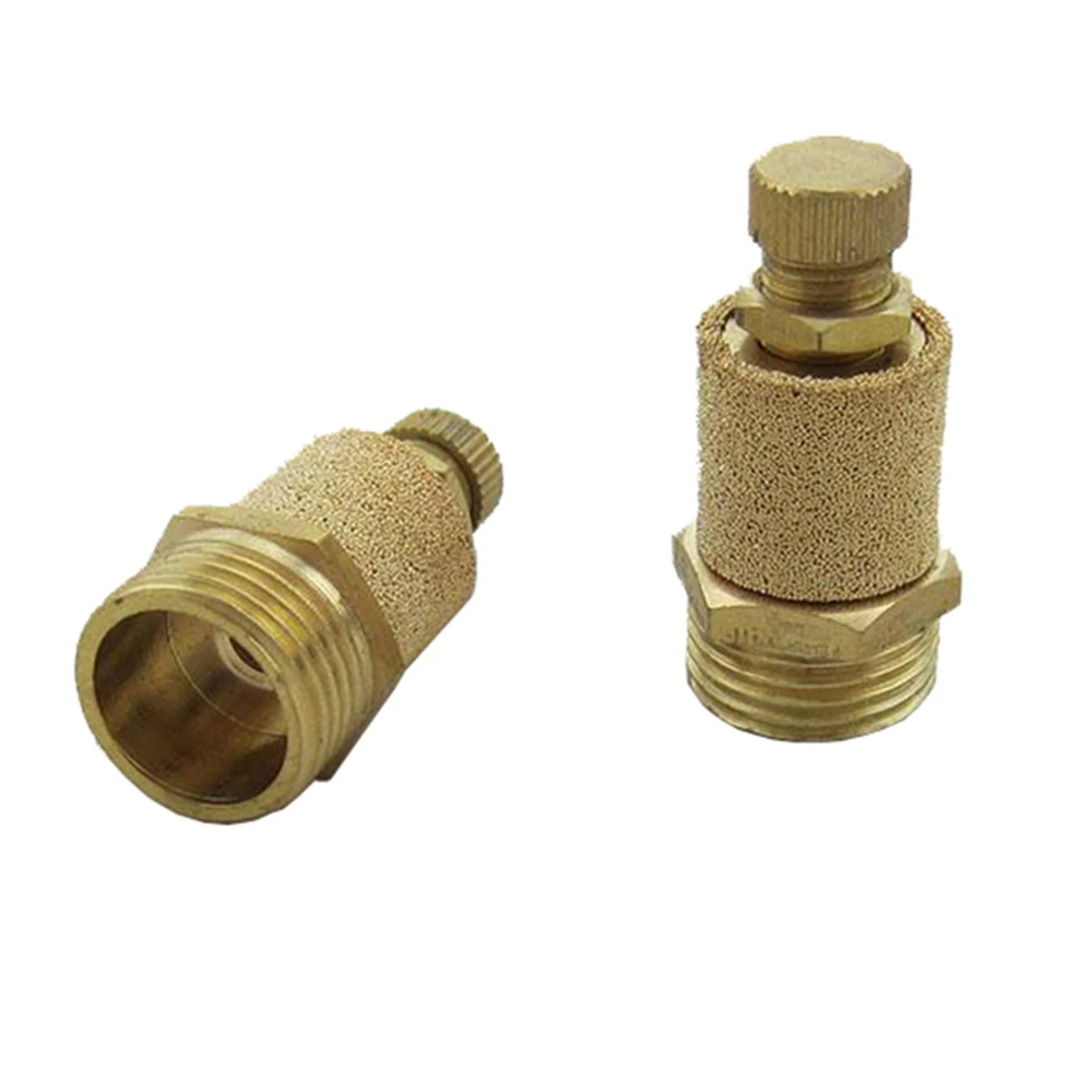 1 шт. 1/8 &quot1/4&quot 3/8 &quot1/2&quot Пневматический Глушитель Регулируемый глушитель