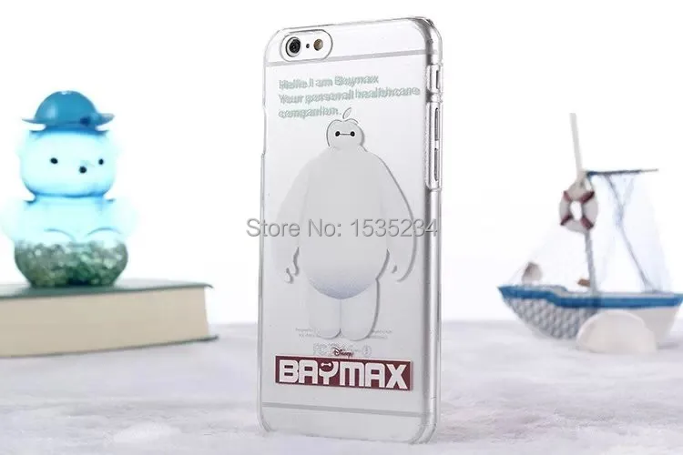 100pcs/lot Hot For iphone 5/5s Slim Transparent Ultrathin Cartoon Case Big Hero 6 Hiro Tadasha Hamada Baymax Soft TPU Cover |