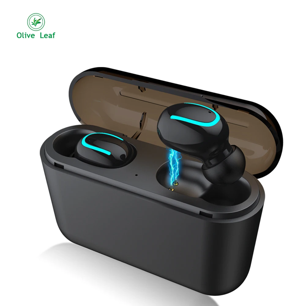 HQB-Q32 TWS Беспроводные Bluetooth 5,0 наушники IPX5 водонепроницаемые наушники с громкой связью 1500 мАч мощная Спортивная музыкальная игровая гарнитура