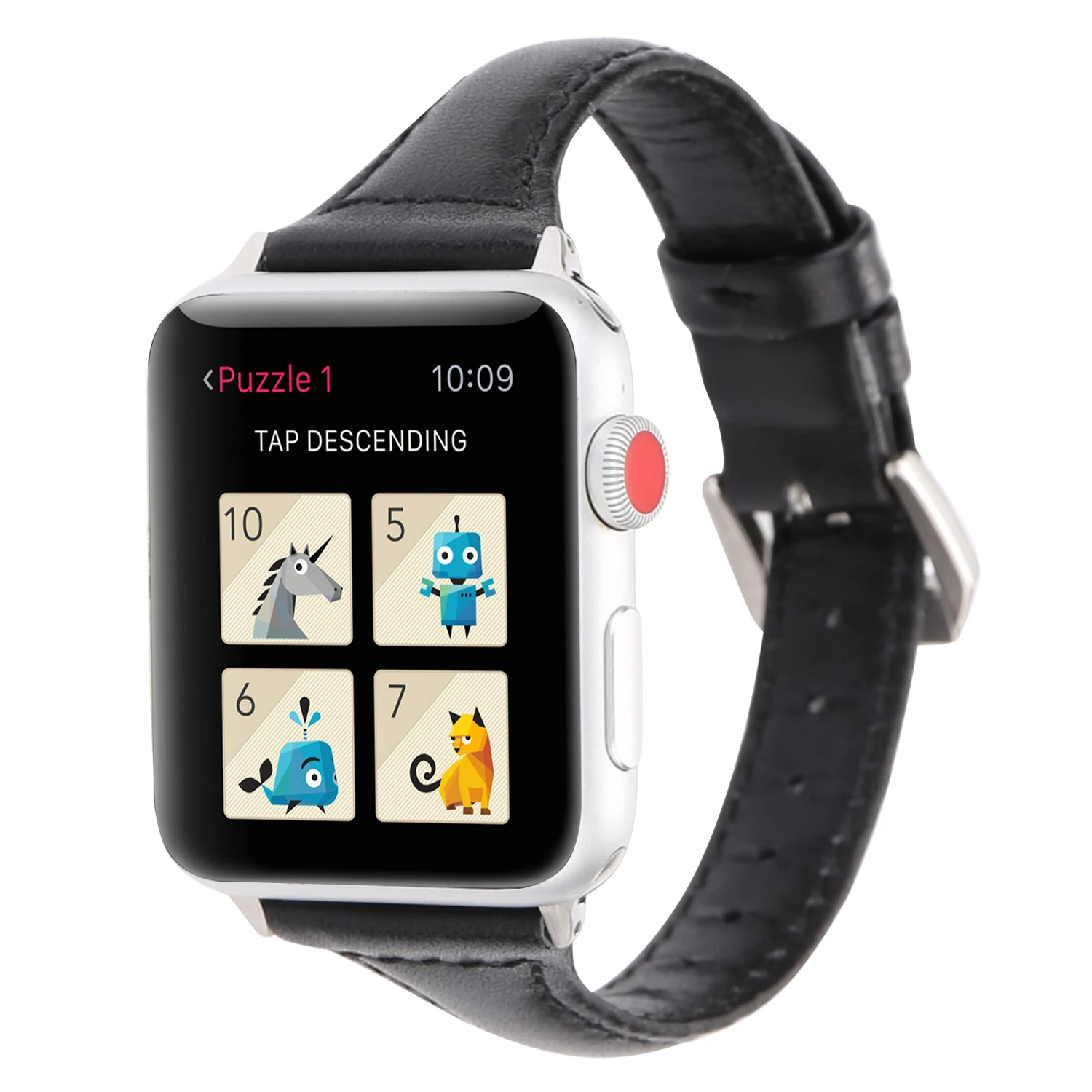 Ремешок из натуральной кожи для iWatch спортивный браслет Apple Watch 42 мм 38 Series 1 2