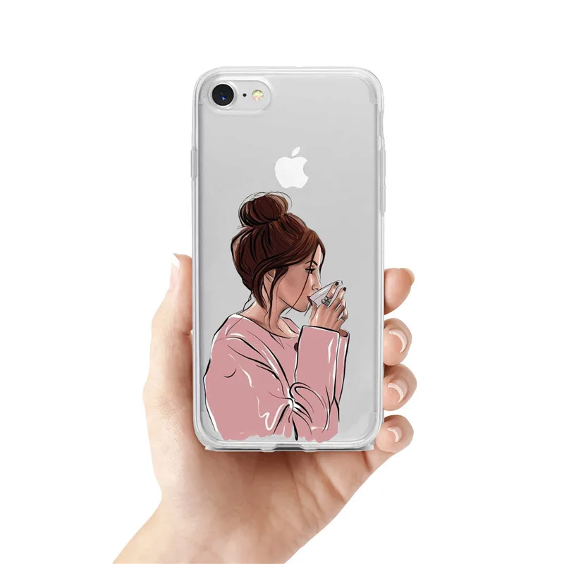 VOGUE lady viagem Casos de Telefone para o iphone11 11PRO 11PROMAX X XR XMax 5 6 7 8 8Plus чехол для корпуса