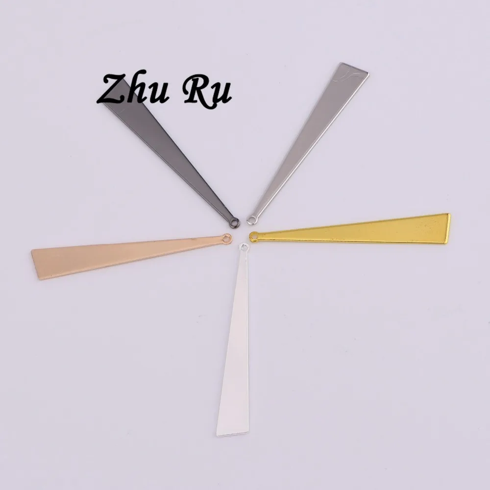 ZHU RU 10 шт./лот 43 5*7 мм длинные плоские лопасти вентилятора Подвески маленькое