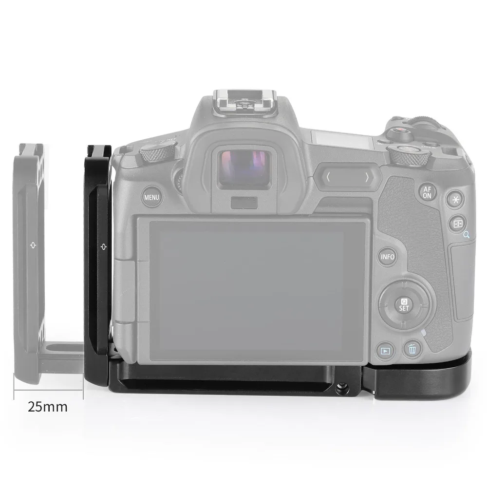 SmallRig DSLR камера l-пластина l-кронштейн для камеры Canon EOS R функция с Arca Стиль пластина быстрый выпуск со штативом 2257