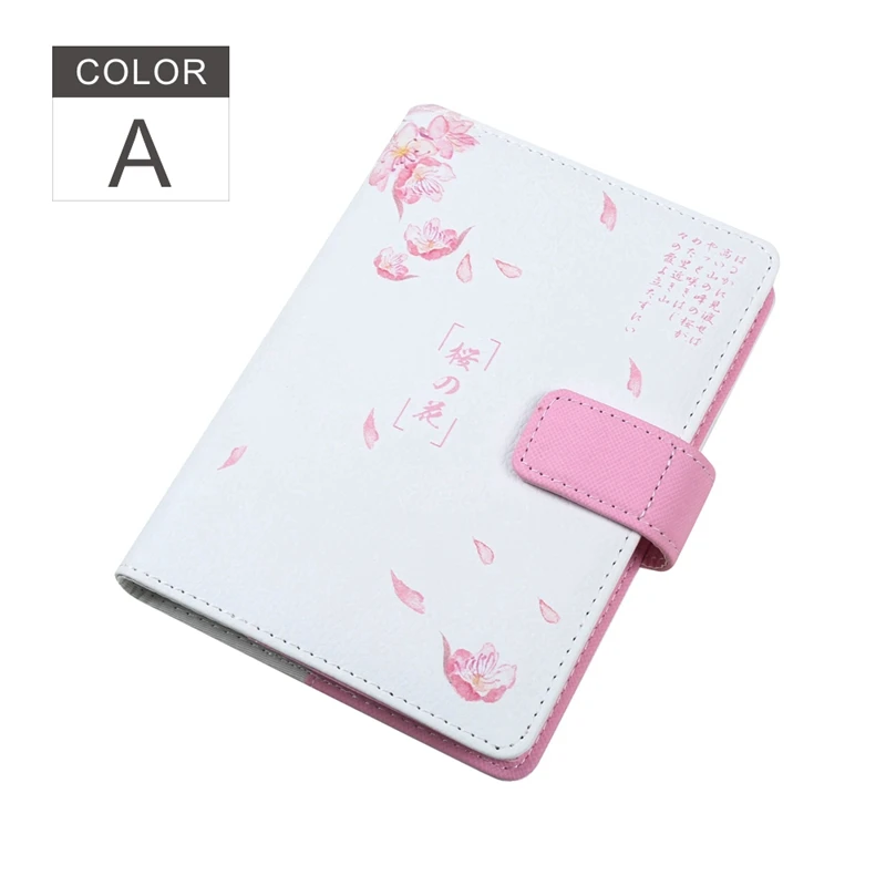 Color A A6 Cherry Blossom Печатный планировщик фокус bullet journal BUJO записные книжки недатированные ежедневный календарь канцелярские товары - Цвет: Color A