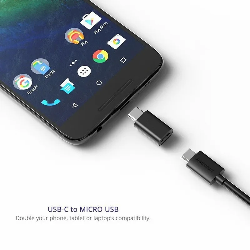 Кабель Micro USB 2 0 к Type c 3 1 адаптер Type-C для быстрой зарядки и синхронизации данных