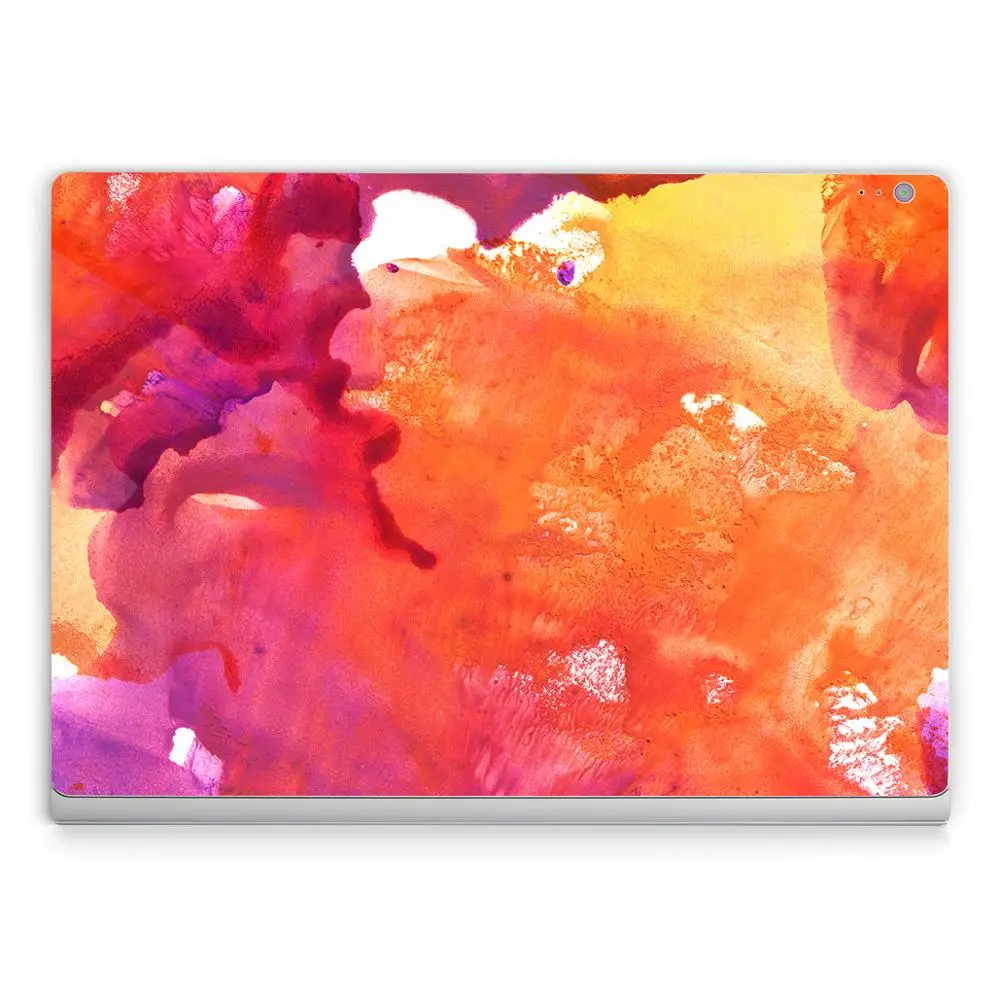 Красочные виниловые наклейки для microsoft Surface Book, 13,5 дюймов, кожа для ноутбука, ПВХ, задняя крышка для microsoft Surface book 13,5, наклейка